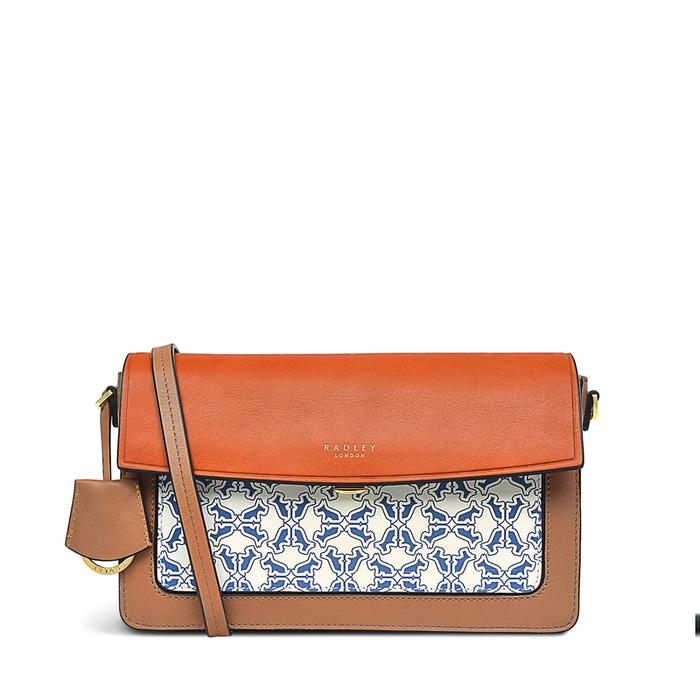  London Apsley Road - Heirloom, Medium Flapover Crossbody