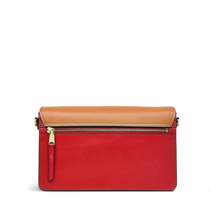  London Apsley Road - Inlay, Medium Flapover Crossbody