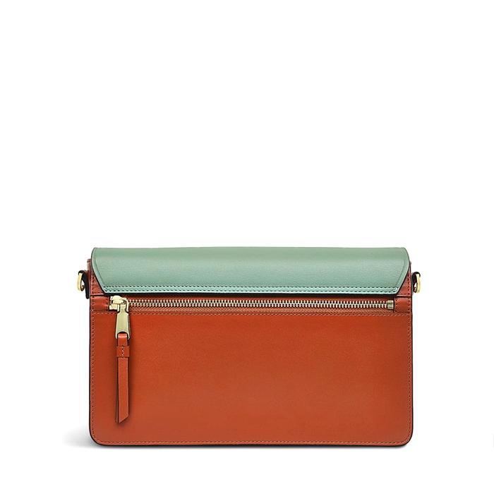  London Apsley Road - Inlay, Medium Flapover Crossbody