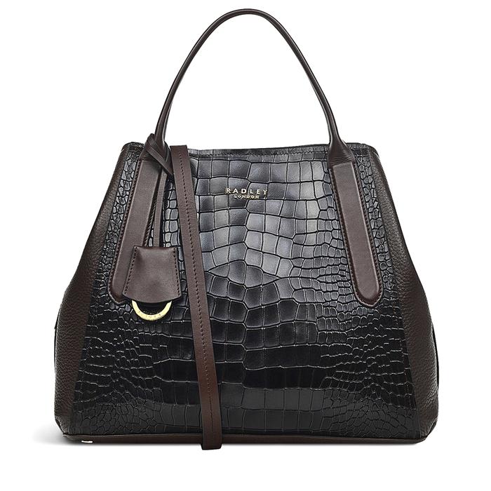  London Baylis Road 2.0 - Faux Croc, Medium Multiway Grab