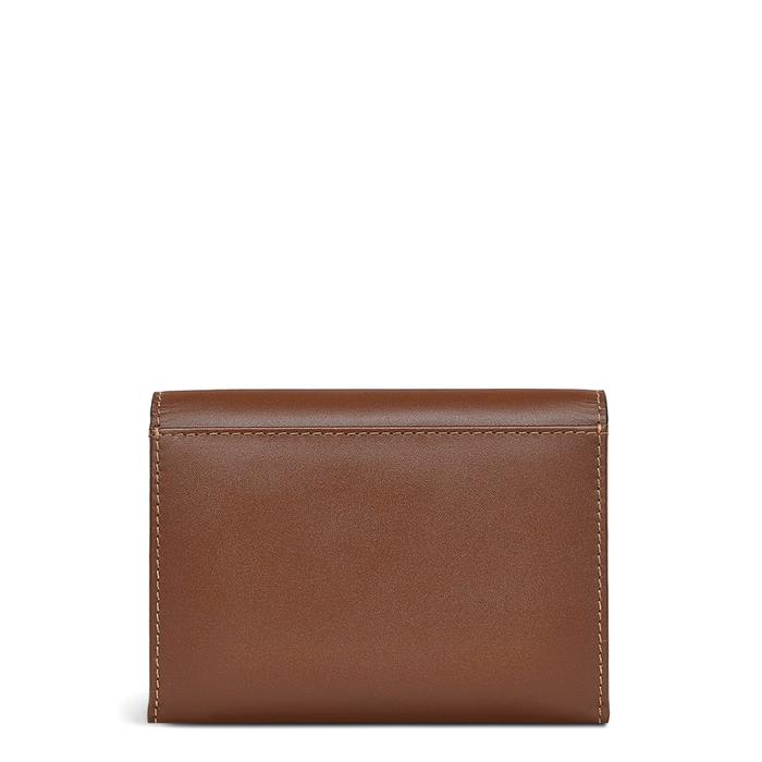  London Best-Tea, Medium Flapover Purse