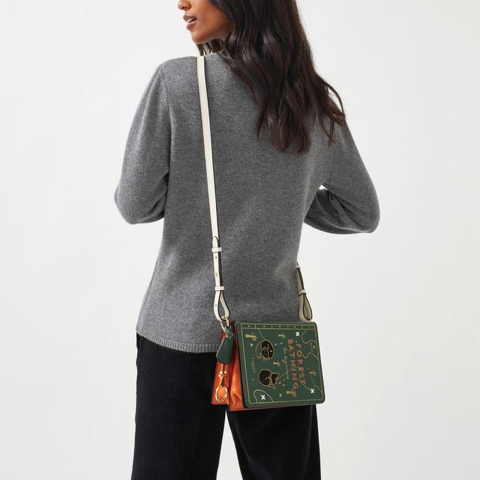  London Book Street, Small Flapover Cross Body