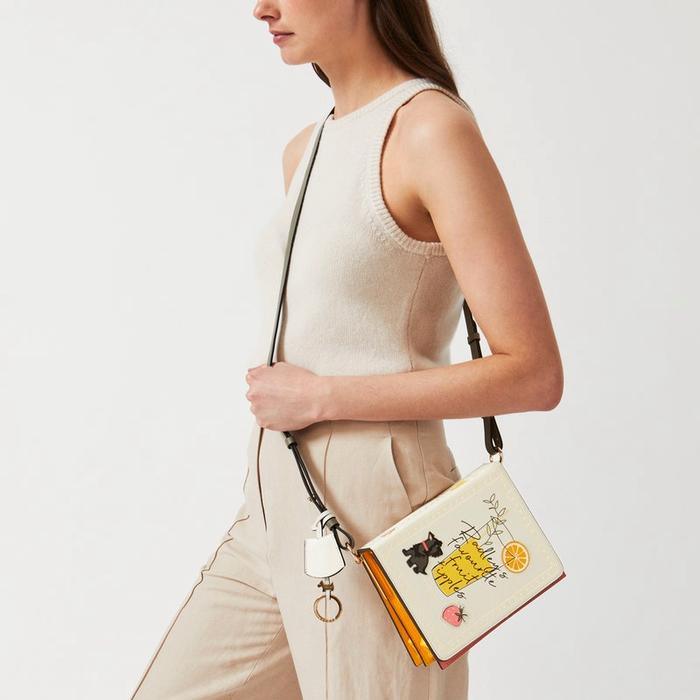  London Book Street, Small Flapover Crossbody