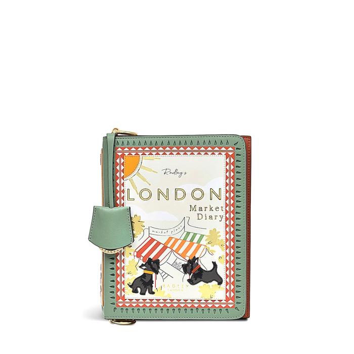  London Book Street, Small Flapover Crossbody