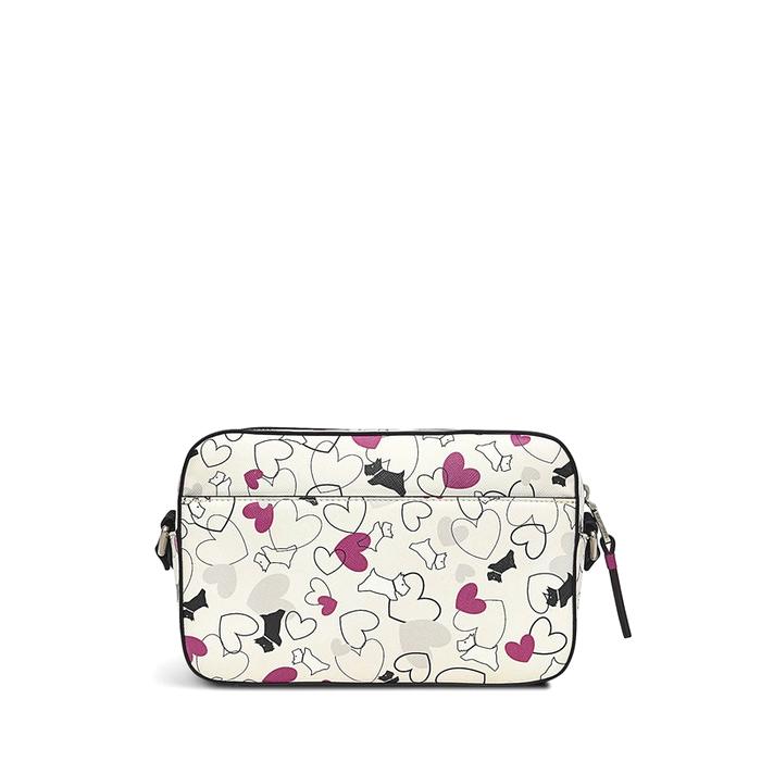  London Camo Heart Responsible, Mini Zip-Around Cross Body