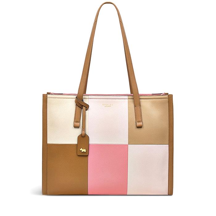  London Chartwell - Patchwork, Medium Zip-Top Tote