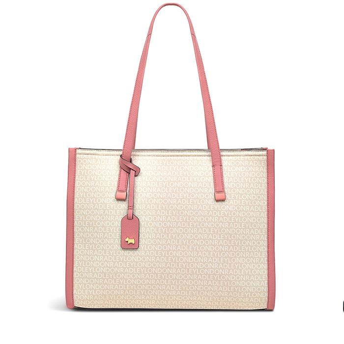  London Chartwell - Signature Logo Responsible, Medium Zip-Top Tote