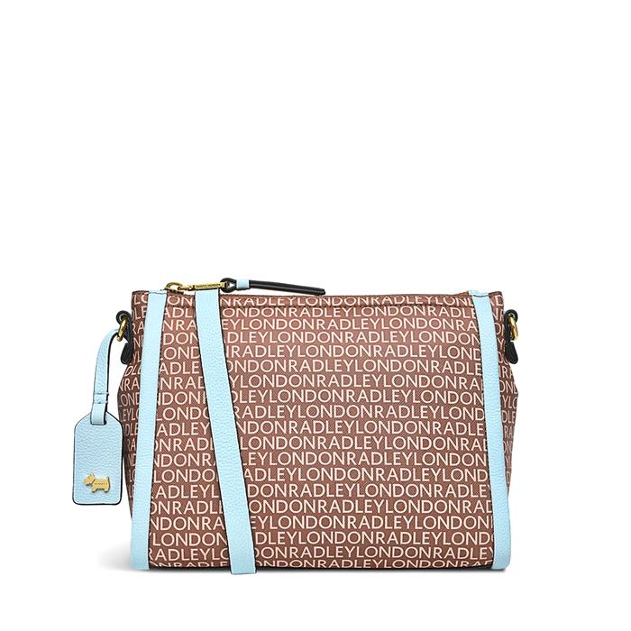  London Chartwell - Signature Logo Responsible, Small Zip-Top Cross Body