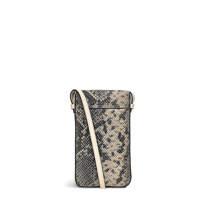  London Chelsea - Faux Python, Medium Phone Cross Body