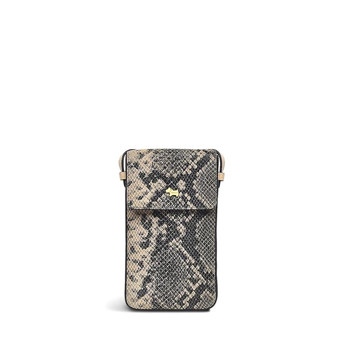  London Chelsea - Faux Python, Medium Phone Cross Body