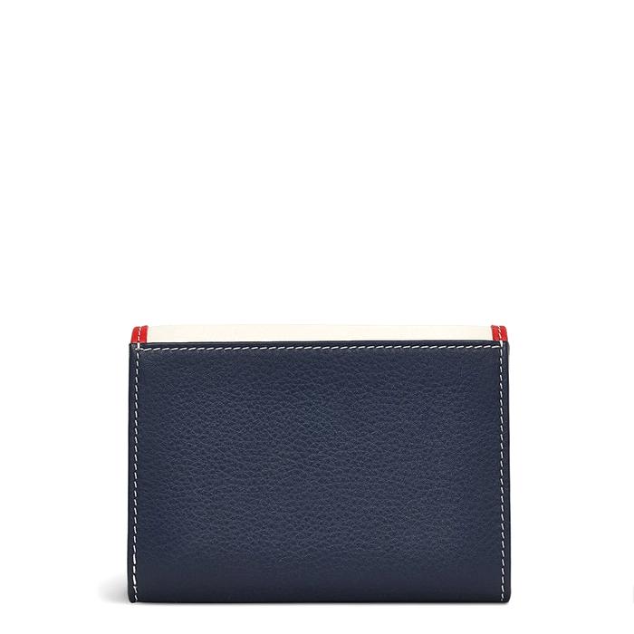  London Cording Street - Colour Block, Medium Flapover Purse