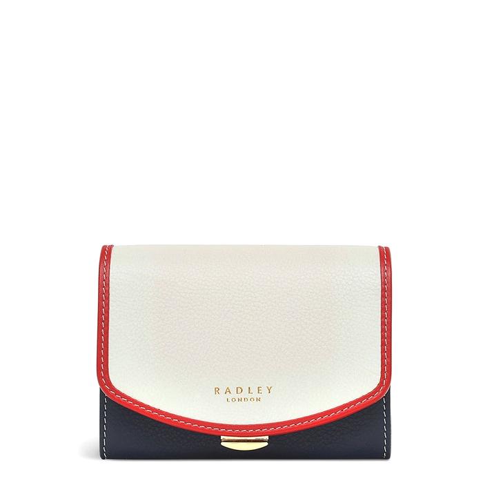  London Cording Street - Colour Block, Medium Flapover Purse