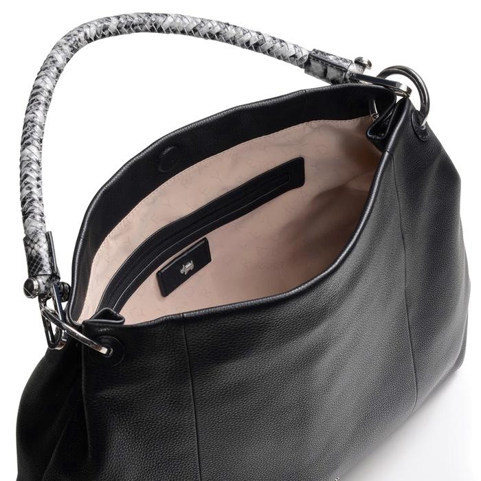  London Cuba Street, Large Zip-Top Shoulder Bag