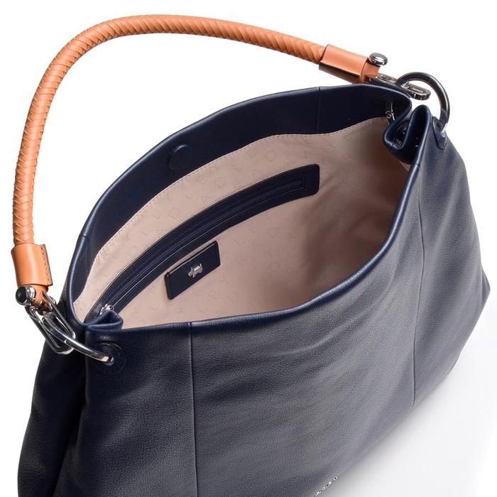  London Cuba Street, Large Zip-Top Shoulder Bag