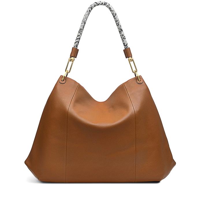  London Cuba Street, Large Zip-Top Shoulder Bag