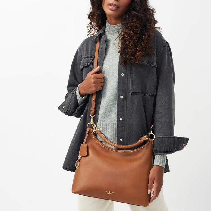  London Cuba Street, Medium Open Top Shoulder Bag