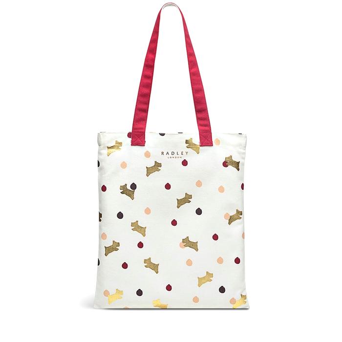  London Dotty Dog, Medium Tote