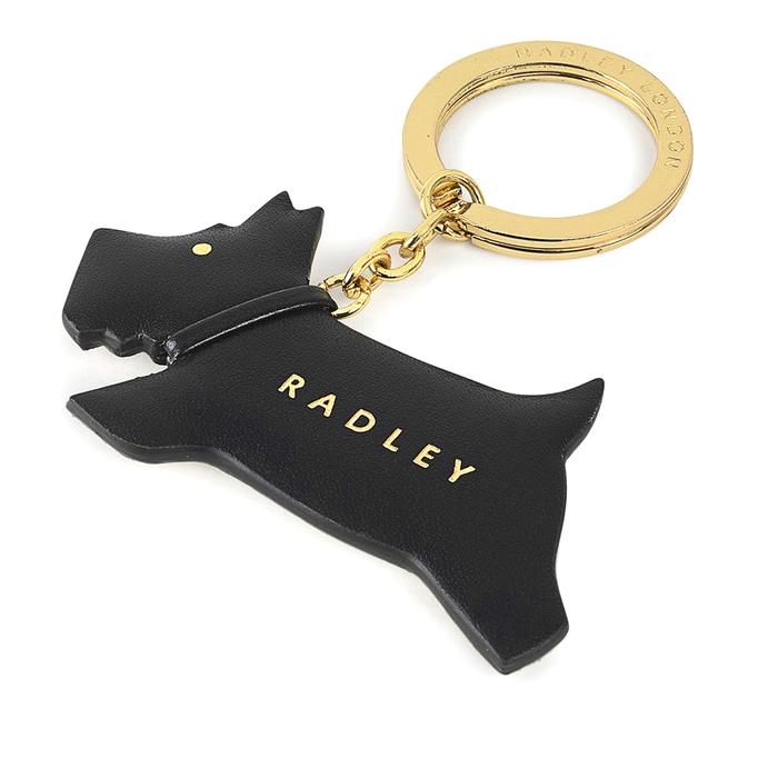  London Double Trouble Radley, Leather Keyring