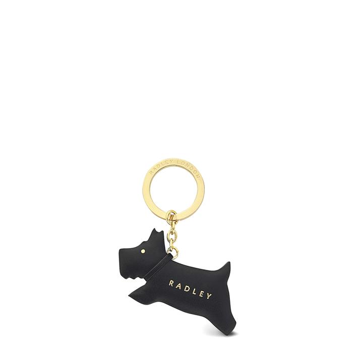  London Double Trouble Radley, Leather Keyring