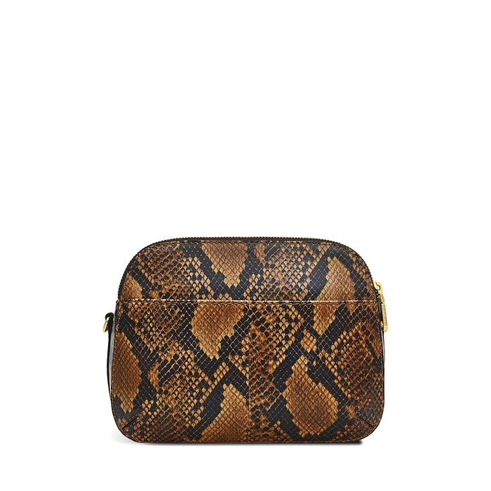  London Dukes Place - Faux Snake, Medium Zip-Top Cross Body