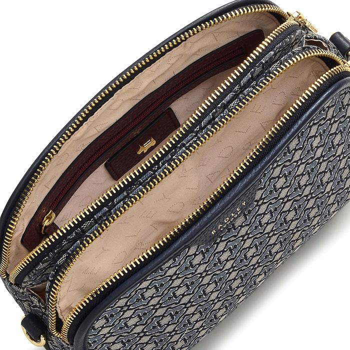  London Dukes Place - Heirloom, Medium Ziptop Crossbody