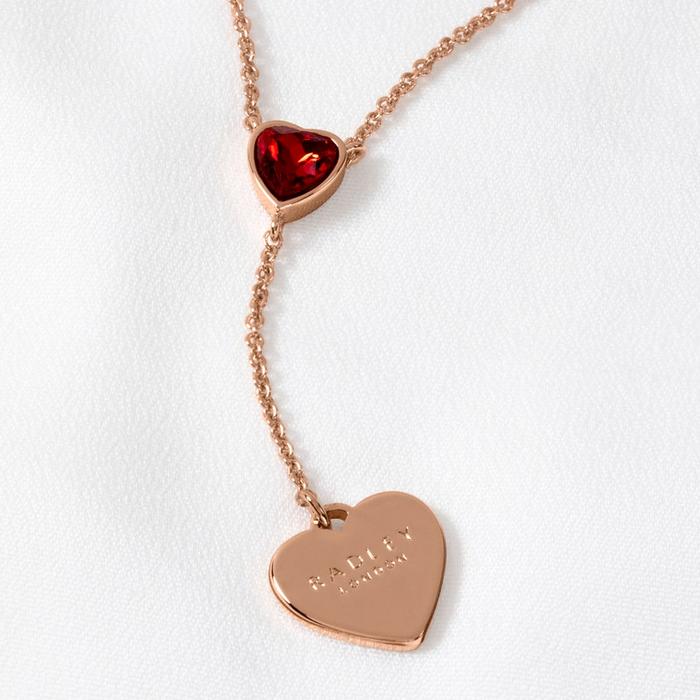  London Esher Street, Heart Drop Necklace