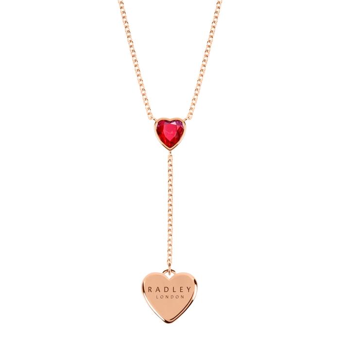  London Esher Street, Heart Drop Necklace