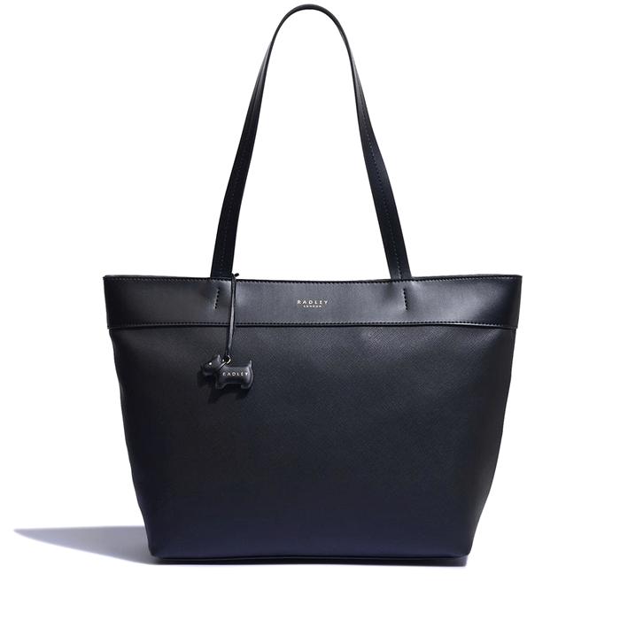  London Essex Road, Large Shoulder Tote Zip-Top Bag