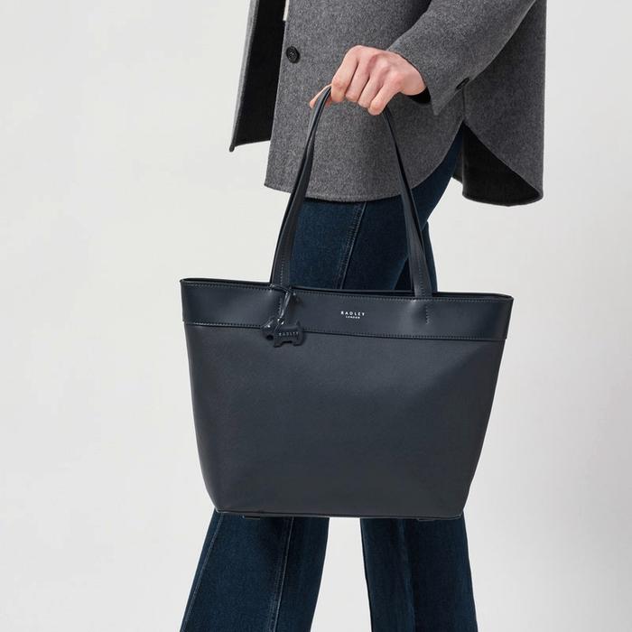  London Essex Road, Large Shoulder Tote Zip-Top Bag