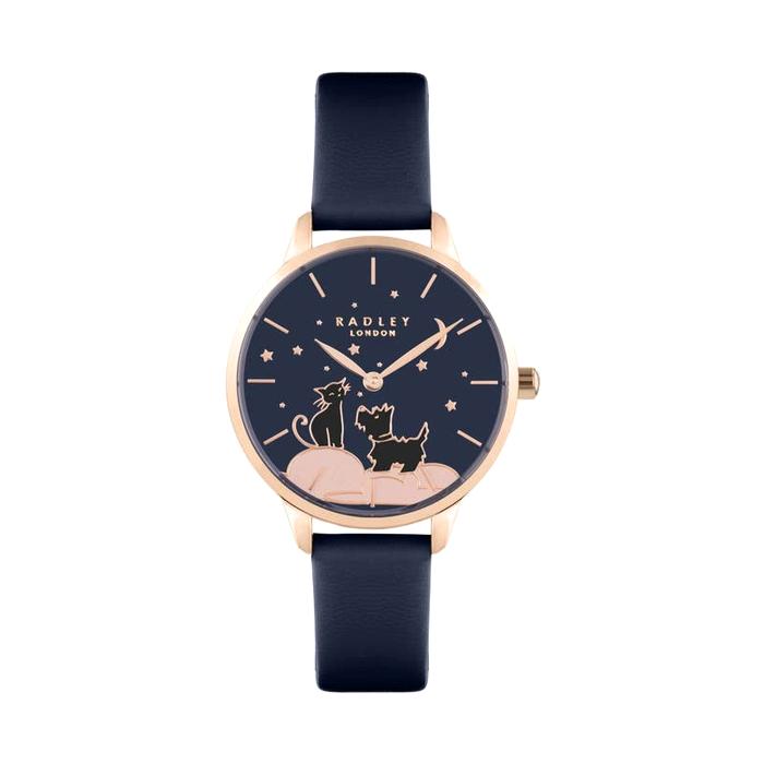  London Essex Road Responsible, Leather Sustainable Strap Watch