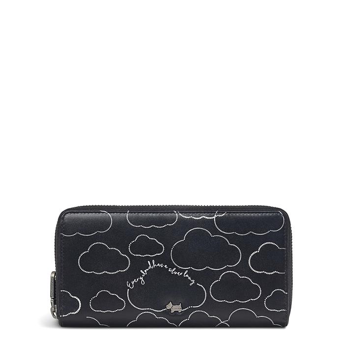  London Every Cloud, Large Zip Around Matinee Purse