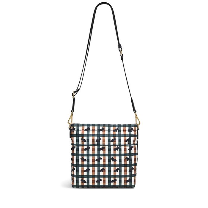  London Finsbury Park - Checked Dog, Small Zip-Top Cross Body