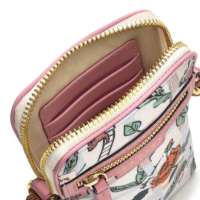  London Finsbury Park - Regents Rose, Medium Zip Around Phone Cross Body