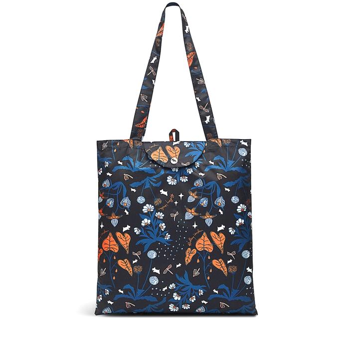  London Folk Floral, Foldaway Tote Bag