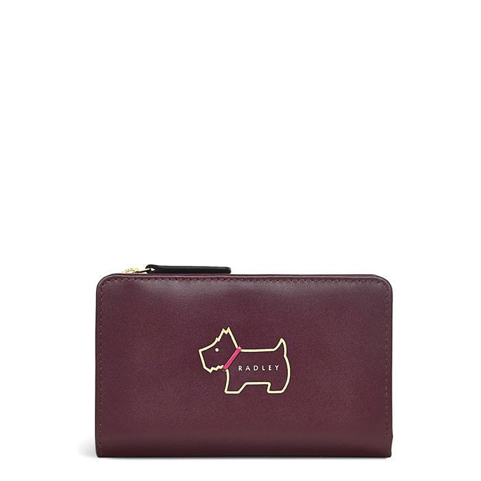  London Heritage Dog Outline, Medium Bifold Purse