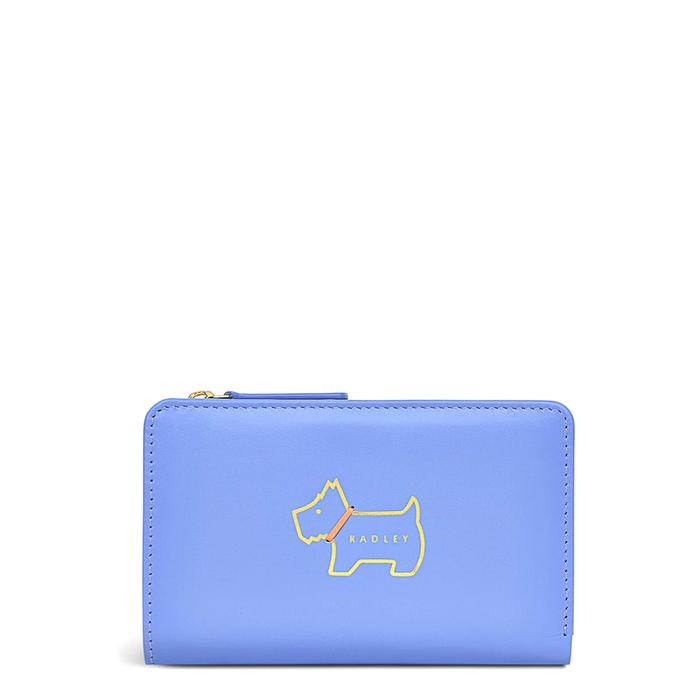  London Heritage Dog Outline, Medium Bifold Purse