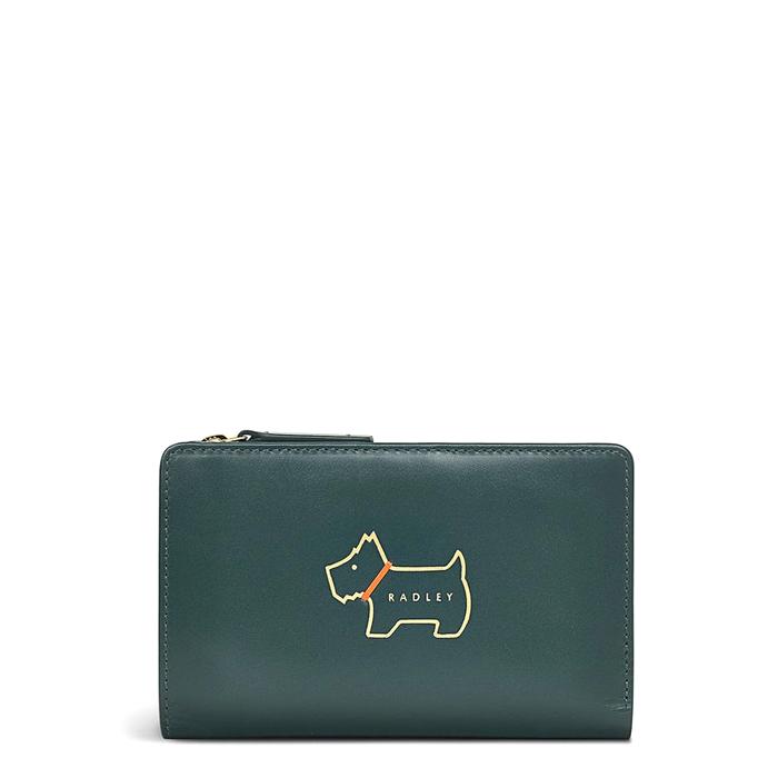  London Heritage Dog Outline, Medium Bifold Purse