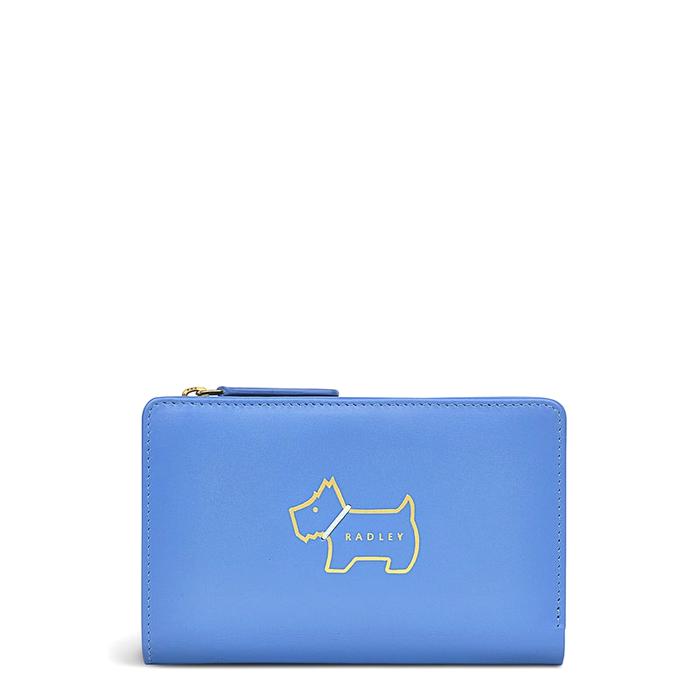  London Heritage Dog Outline, Medium Bifold Purse