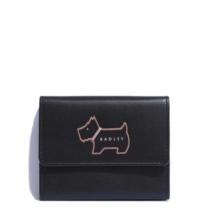  London Heritage Dog Outline, Small Trifold Purse