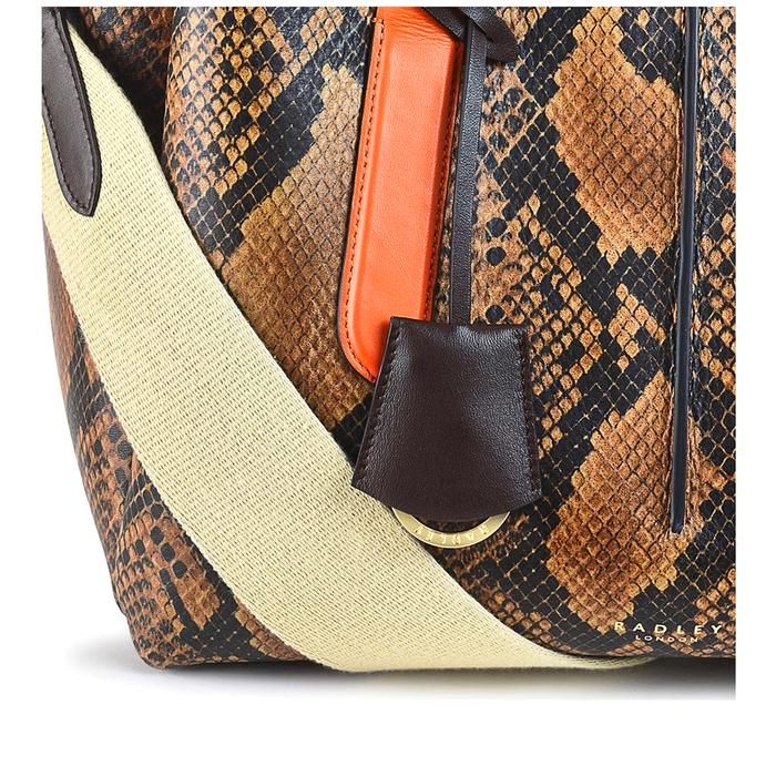  London Hillgate Place - Faux Snake, Medium Grab Multiway