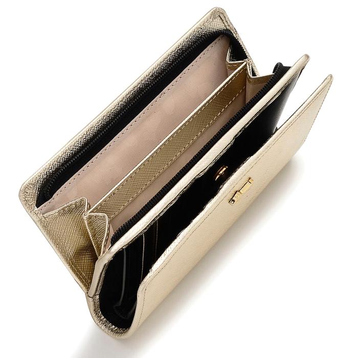  London Lexington - Metalic, Medium Bifold Purse