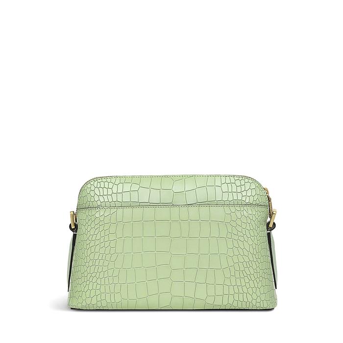  London Liverpool Street 2.0 - Faux Croc, Medium Zip-Top Cross Body