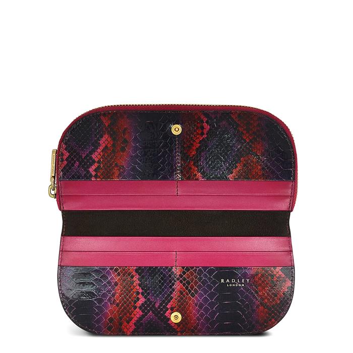  London Liverpool Street 2.0 - Faux Snake, Large Bifold Purse