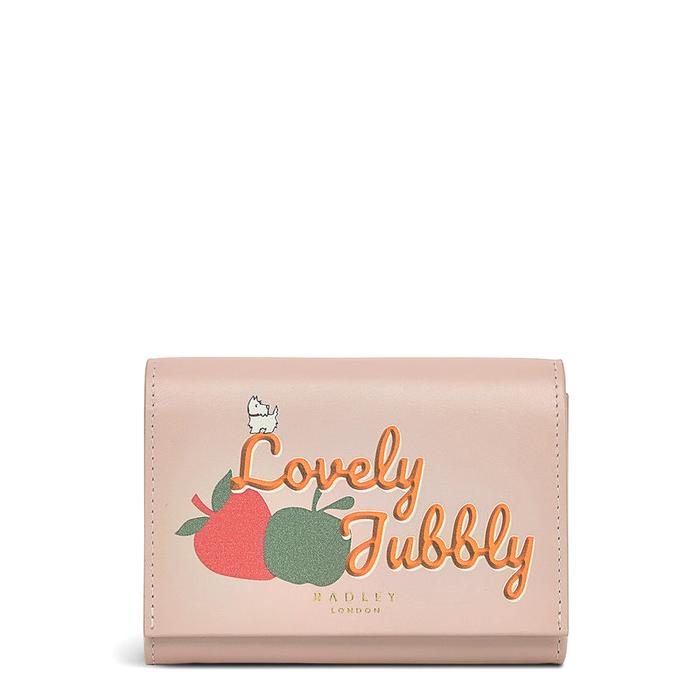  London Lovely Jubbly, Medium Flapover Purse