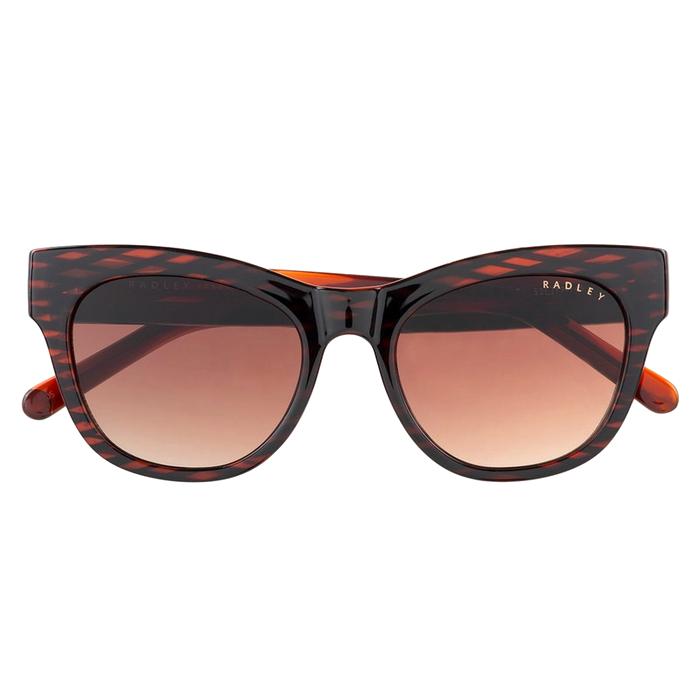  London Malton, Cat Eye With Temple Lamination Sunglasses