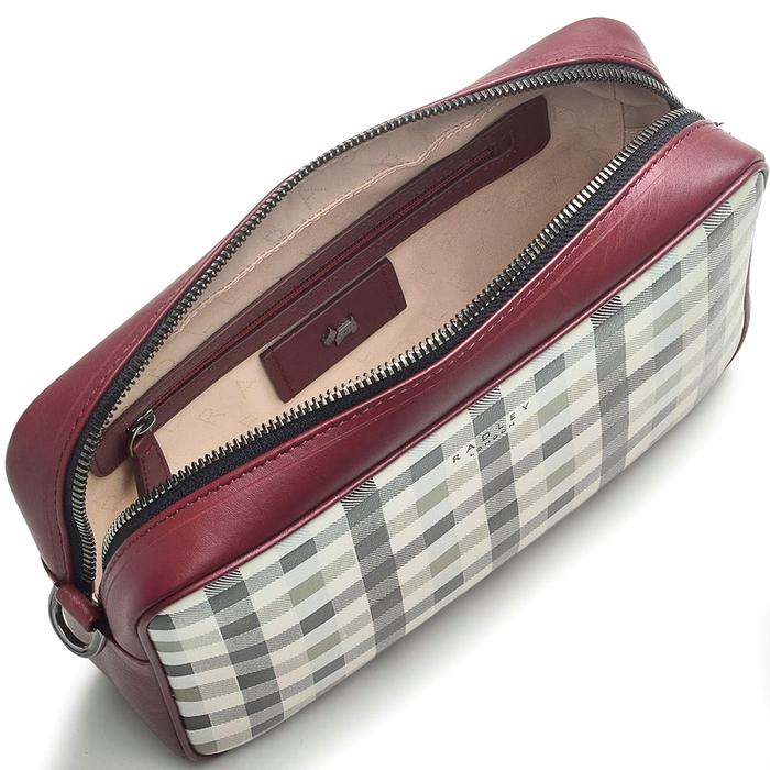  London Manor Grove - Check, Small Zip-Top Camera Bag