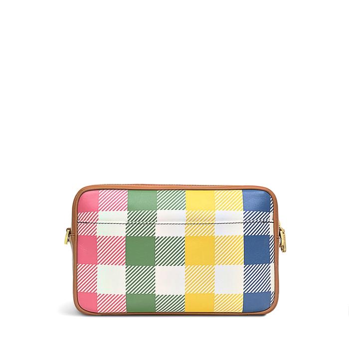  London Manor Grove - Gingham, Small Ziptop Camera Bag