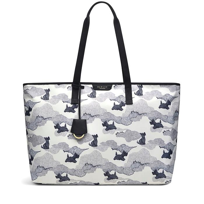  London Maple Cross - Head In The Clouds, Large Zip-Top Shoulder Bag