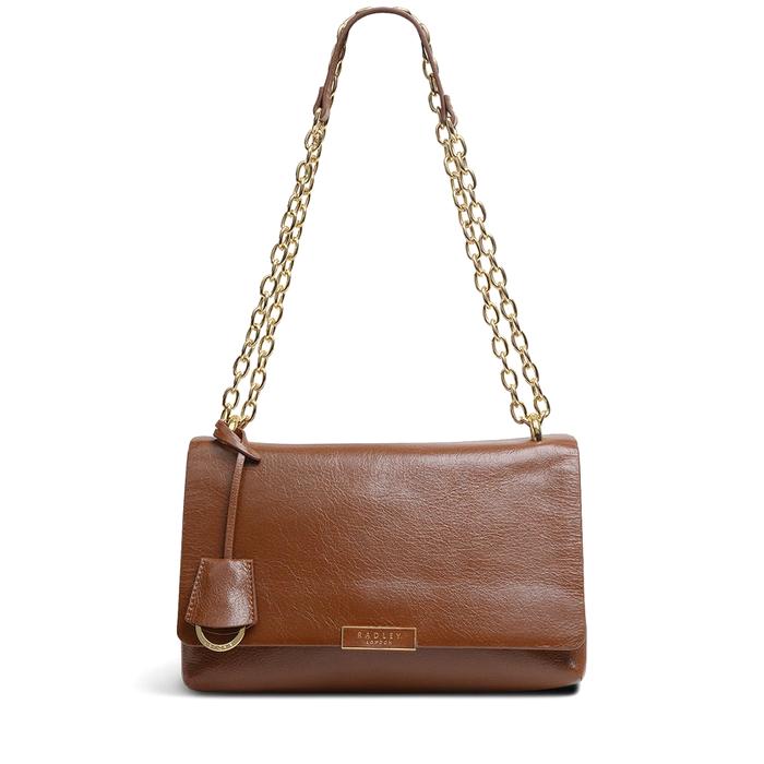  London Mill Bay, Large Flapover Cross Body Bag