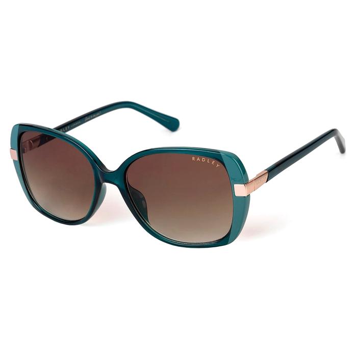  London Morwenna, Over Sized Metal Trim Sunglasses